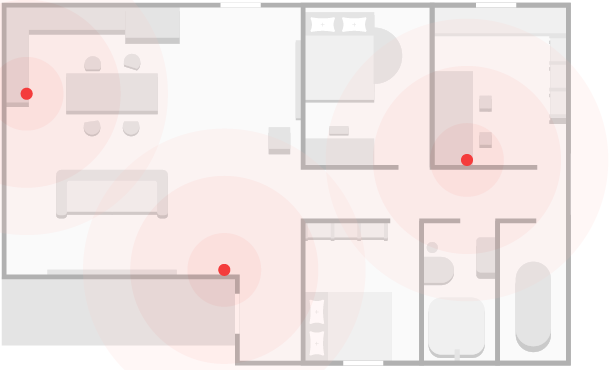 Blanket your home with fast & stable Wi-Fi using mesh