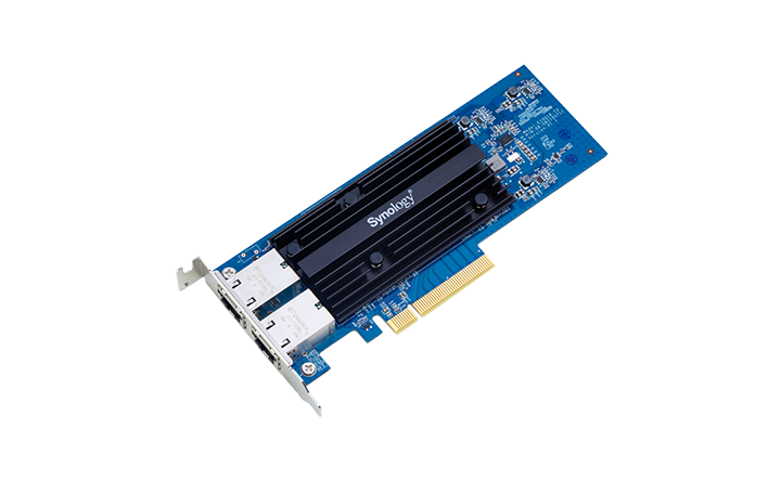 Synology純正 E10G18-T2 10GbE 2ポート ロープロ E10G18-T2 | Synology Inc.