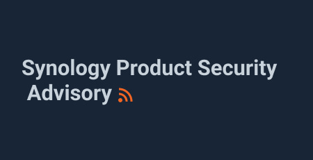 Synology 製品セキュリティ勧告