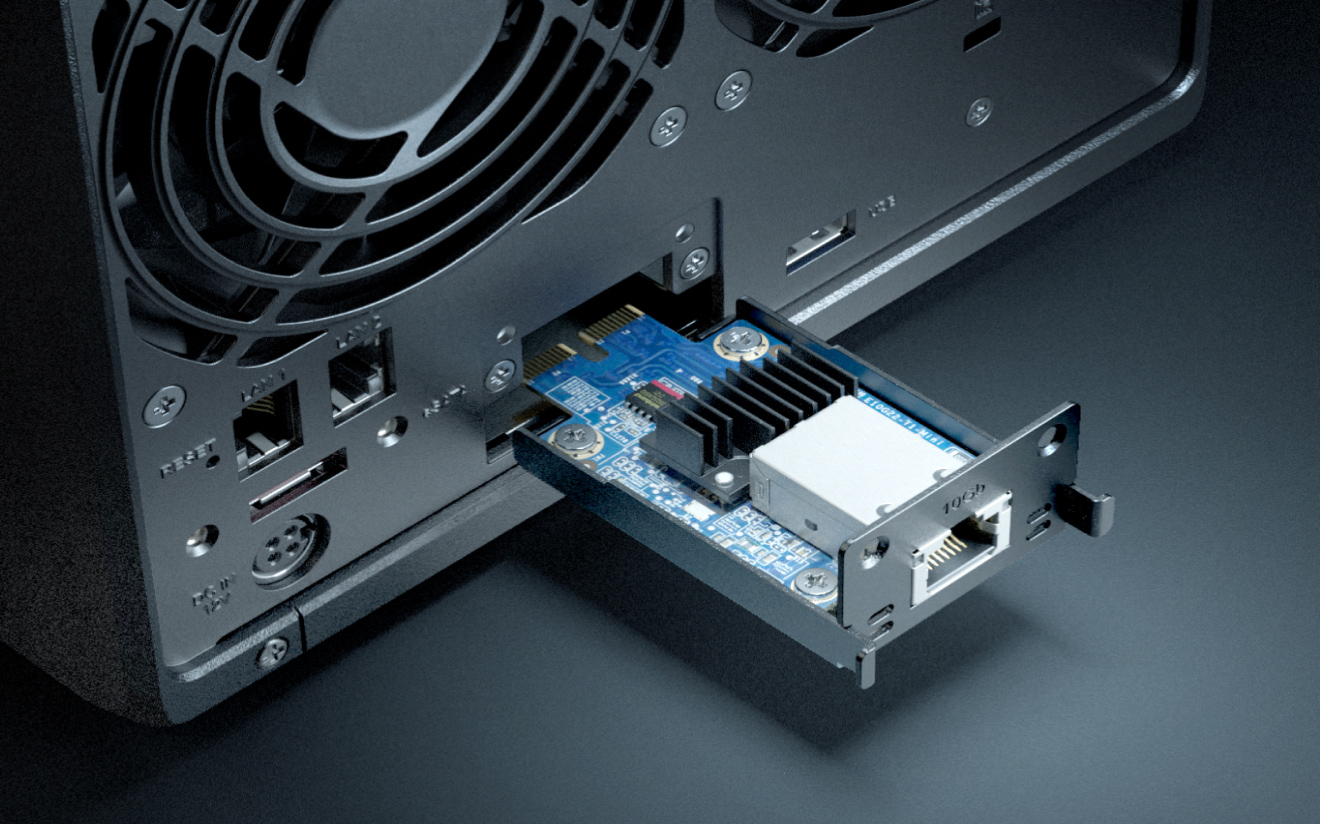 Upgrade your NAS with flash storage, 10GbE, and added memory